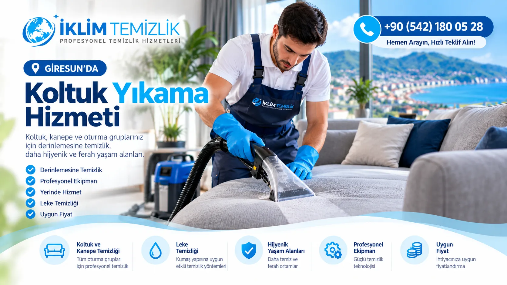 Giresun Koltuk Yıkama